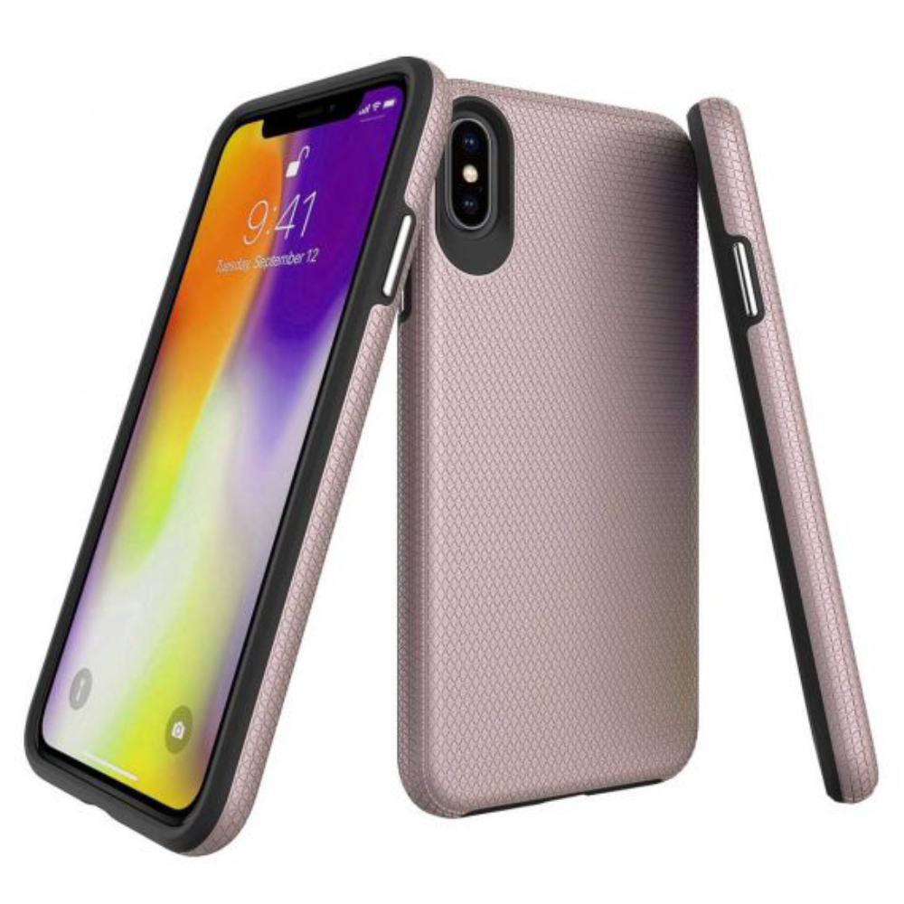 Triangle Case For iPhone X/XS – Rose Gold - SOKA, Australia